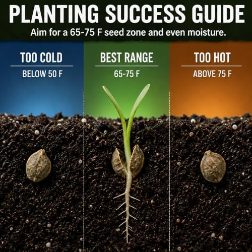 500 Spinach Seeds for Planting - Heirloom, Bloomsdale Long Standing - Image 3