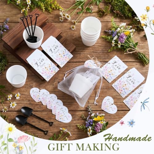 24 Sets Let Love Grow Seed Packets Wedding Favors Seed Card Sets - Image 4