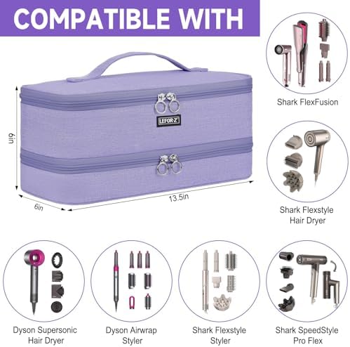 LEFOR·Z Travel Carrying Case Bag Fits Shark Glam/Shark Flexstyle/FlexFusion - Image 2