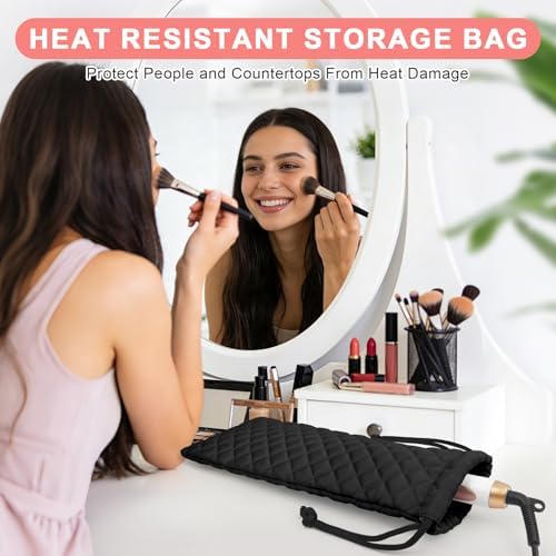 Professional Heat Resistant Hot Hair Tools Organizer Cover Bag - Image 2