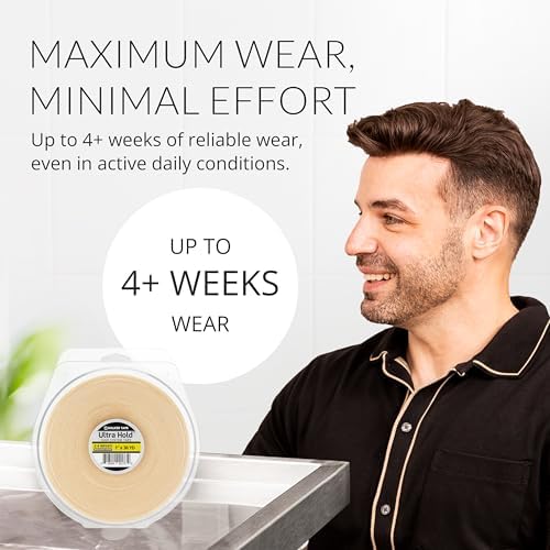 Walker Tape Ultra Hold Adhesive Tape Roll 1" x 36 Yards, Maximum Wear Double Sided Tape, Hair Extensions Human Hair and Wig Tape, Long Lasting Strong Adhesive for Lace or Poly Replacement Applications - Image 6