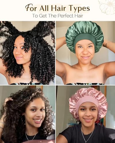 YANIBEST Hair Bonnet for Sleeping Women, Smooth Comfortable for Hair Care - Image 6