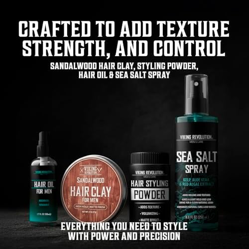 Viking Revolution Ultimate Hair Care Collection for Men - 10 Piece Kit - Image 2