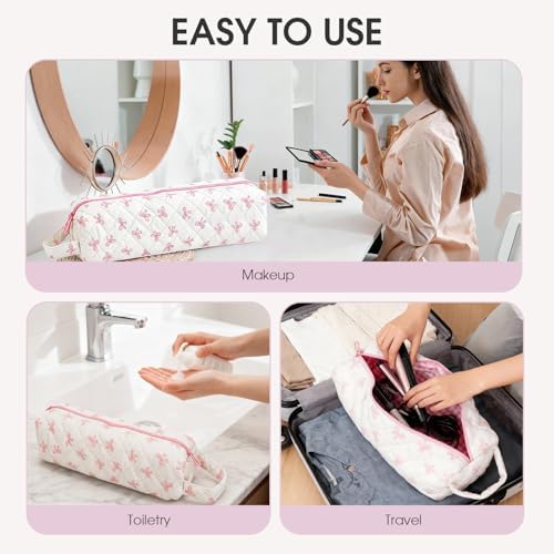 4pcs Hair Tools Travel Bag Soft Compact Case Compatible with Airwrap & Shark Flexstyle, Curling Iron & Flat Iron Storage Organizer, Portable Hair Accessories Bag - Image 6