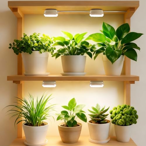 Puck Grow Lights for Indoor Plants, Dual 5W Heads - Image 4