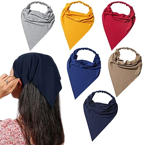 Vercret Hair Scarf Headband for Women,Boho Bandana Pretied Elastic Kerchief by Vercret