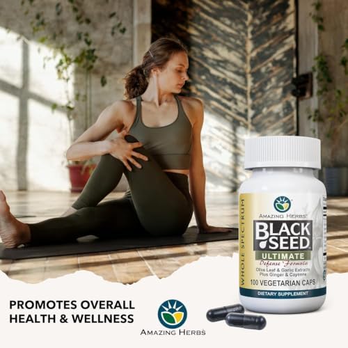 Amazing Herbs Whole Spectrum Black Seed Ultimate - 100 Count (Pack of 2) - Image 6