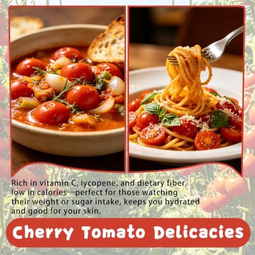 Cherry Tomato Seeds, Heirloom Mini Sweet Tomato Seeds for Planting Fruits - Image 4