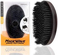 Premium Boar Magic Wave Curved Palm Brush (HARD) by Unknown