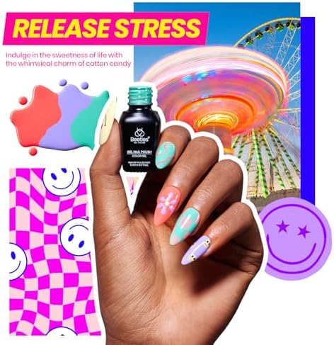 Beetles 69 Pcs Gel Nail Polish Kit with U V Light - 35 Color Gel Polish Kit - Image 4