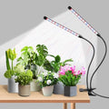 Clip-On LED Grow Light for Indoor Plants, 144LEDs Full Spectrum Grow Lamp by Pxhnozvi