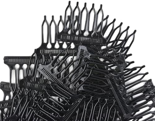 30 Pcs Hair Combs Black Plastic Clips 5-teeth Wig Combs for Lace Wigs Cap Making Wigs Accessories Styling Tools - Image 6