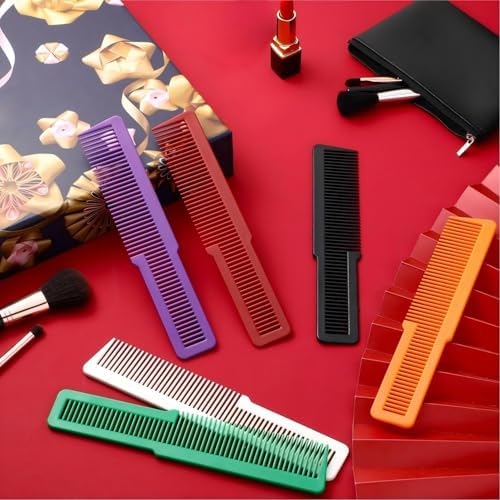 Patelai 6 Flat Top Styling Comb,Green, Purple, Orange, Red, White, Black - Image 3