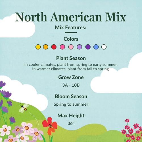 Ferry-Morse North American Bulk Wildflower Seeds, 239,000+, 1 lb - Image 4