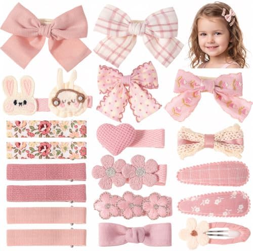 Needbrock 20 Pcs Baby Hair Clips Bow Accessories for Girls Toddlers Kids by Needbrock