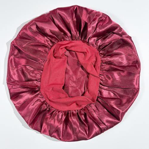 4Pcs Silk Satin Hair Bonnets for Sleeping Women Men Sleep Cap - Image 4