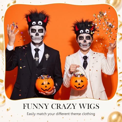 Crazy Wig Hairy Headband Hat - Image 4