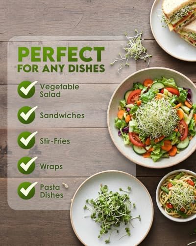 Nature Jim's Sprouts - Organic Alfalfa Sprouting Seeds – Non-GMO - 16 oz - Image 6