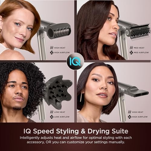 Shark SpeedStyle Pro Flex High-Velocity Dryer, Scalp Shield, HD542 - Image 6