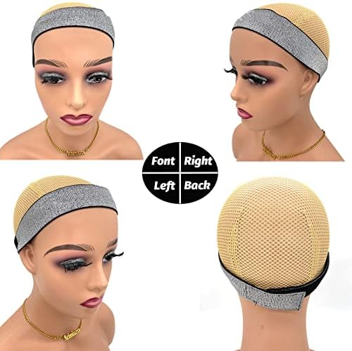 3 Pcs Elastic Bands for Wigs - Lace Melting, Edge Wrap to Lay Edges (Silver, Leopard, Black Pack) - Image 4