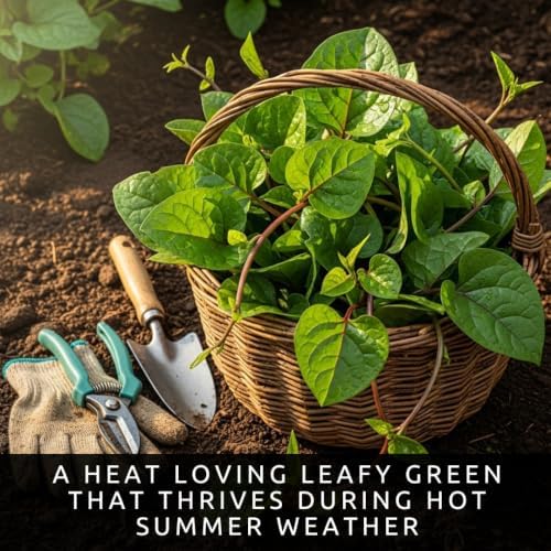 500 Malabar Spinach Seeds | Basella Alba Climbing Leafy Green Seeds - Image 6