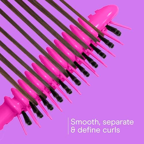Conair Detangling Brush for Curly Hair & Hair Parting Tool, Loose Curls - Image 3