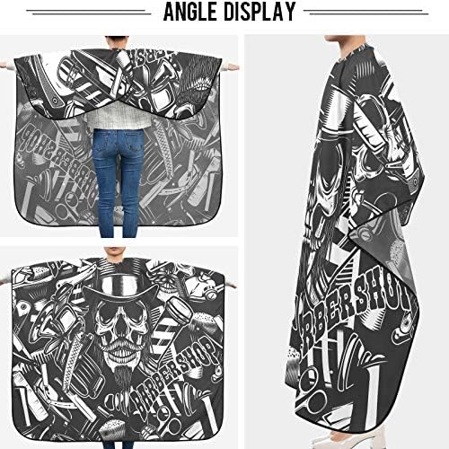 visesunny Professional Barber Cape Polyester Hair Cutting Salon Cape Apron Anti-Static Beard Bib - Image 6