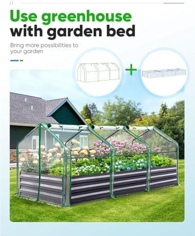 Quictent Mini Greenhouse for Indoor Outdoor, Portable Quick-Setup Tabletop - Image 5