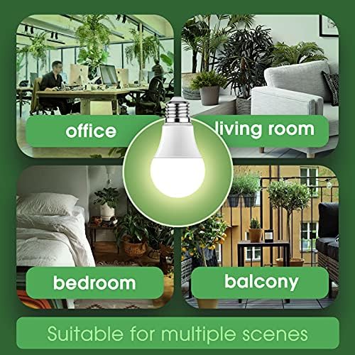 Grow Light Bulbs, LED Grow Light Bulb A19 Bulb, Full Spectrum - Image 6