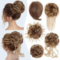 HMD 5 Pieces Messy Hair Bun Hairpiece Tousled Updo for Women by HMD