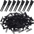 choicbaby 120pcs Double Prong Curl Clips, 1.8' Stainless Steel Hair Clips for Hair Bow, Great Pin Curl Clip, Hair Salon Barber (Black, 1.8 inches, 4.5 cm) by choicbaby
