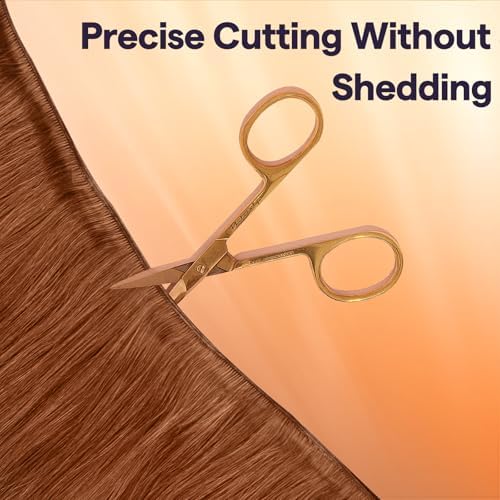 Full Shine Hand Tied Hair Extensions Human Hair Add Volume 16 Inch 50g - Image 5