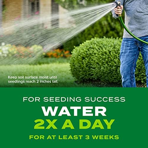 Scotts Turf Builder Rapid Grass Sun and Shade Mix, Combination Grass Seed and Fertilizer, Grows in Just Weeks, 5.6 lbs. (Pack of 4) - Image 5