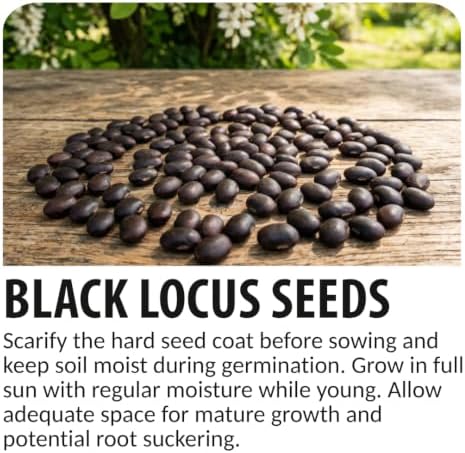 100 Black Locust Seeds | Robinia Pseudoacacia Flowering Tree Seeds - Image 4