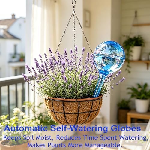 12pcs Plant Watering Globes, Plant Watering Bulb Indoor Outdoor Pot Plant - Image 2