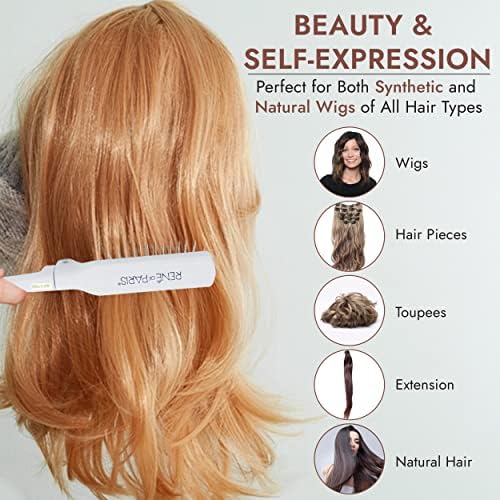 Foldable Wire Cushion Hair Wig Brush Comb Styling Tool for Extensions - Image 6