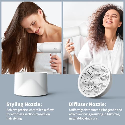 ANNE BETTY Ionic Hair Dryer with Diffuser, Powerful Blow Dryer - Image 5