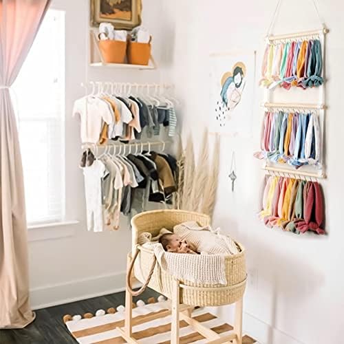 POVETIRE Headband Holder Bow Organizer for Girls, Baby Head Bands Storage - Image 3