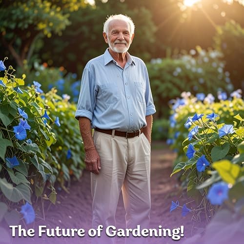 150 Heavenly Blue Morning Glory Heirloom Flower Seeds, Ipomoea Tricolor - Image 7