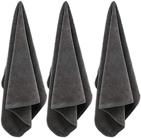 POLYTE 340 GSM Quick Dry Microfiber Hair Salon Towel, 16x29 in, 8 Pack - Image 3