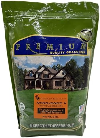 Resilience II Lawn Grass Seed Mixture, 5 lb by TwinCitySeedCo