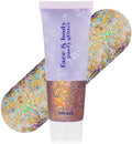 MEICOLY Chameleon Colorful Body Glitter,Holographic Chunky Glitter Face Paint,Color Changing Mermaid Self-Adhesive Face Glitter Gel,Glitter Sequin for Face Body Hair,Festival Party Glitter Makeup by MEICOLY