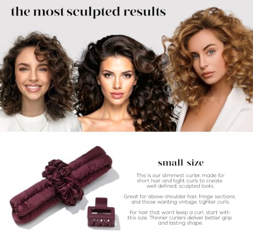 Small Size Heatless Hair Curler for tighter, more defined curls - Image 6