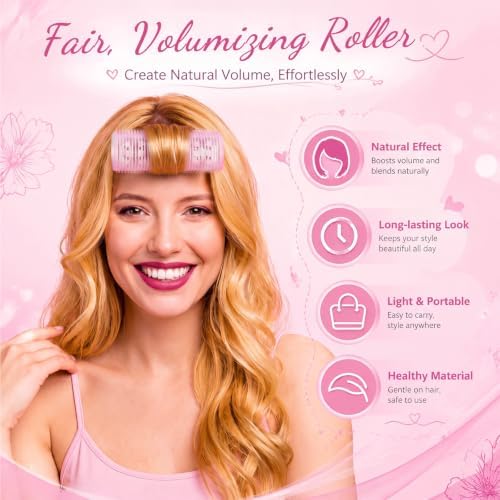 WILLBOND 4 Pcs Aluminum Thermal Hair Rollers for Women, 4.1 X 1.2 Inch - Image 5