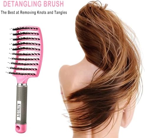 Detangling Brush for Women & Kids, Wet & Dry Hair, All Hair Types - Image 3