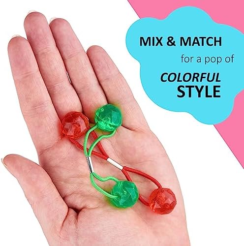24pc Ponytailers Ponytail Balls Hair Elastics, 16mm-Value Pack - Image 4