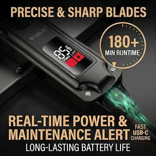 Hair Clippers Professional Cordless for Men Rechargeable - Image 6