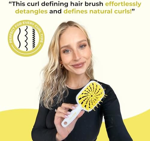 FHI Heat UNbrush Plus Ultra-Light Detangling Brush for Fine & Fragile Hair - Image 3