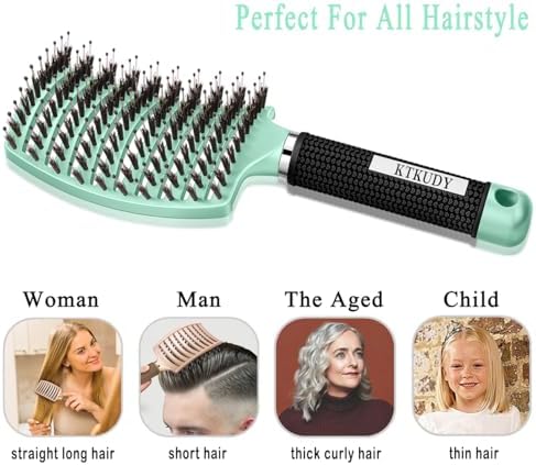 Detangling Brush for Women & Kids, Wet & Dry Hair, All Hair Types - Image 5