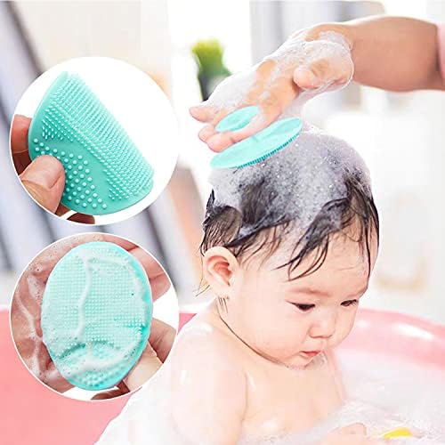 Silicone Facial Cleansing Brush - Face Scrubber & Exfoliator for Deep Cleaning, Blackhead & Acne Pore Care - Image 6